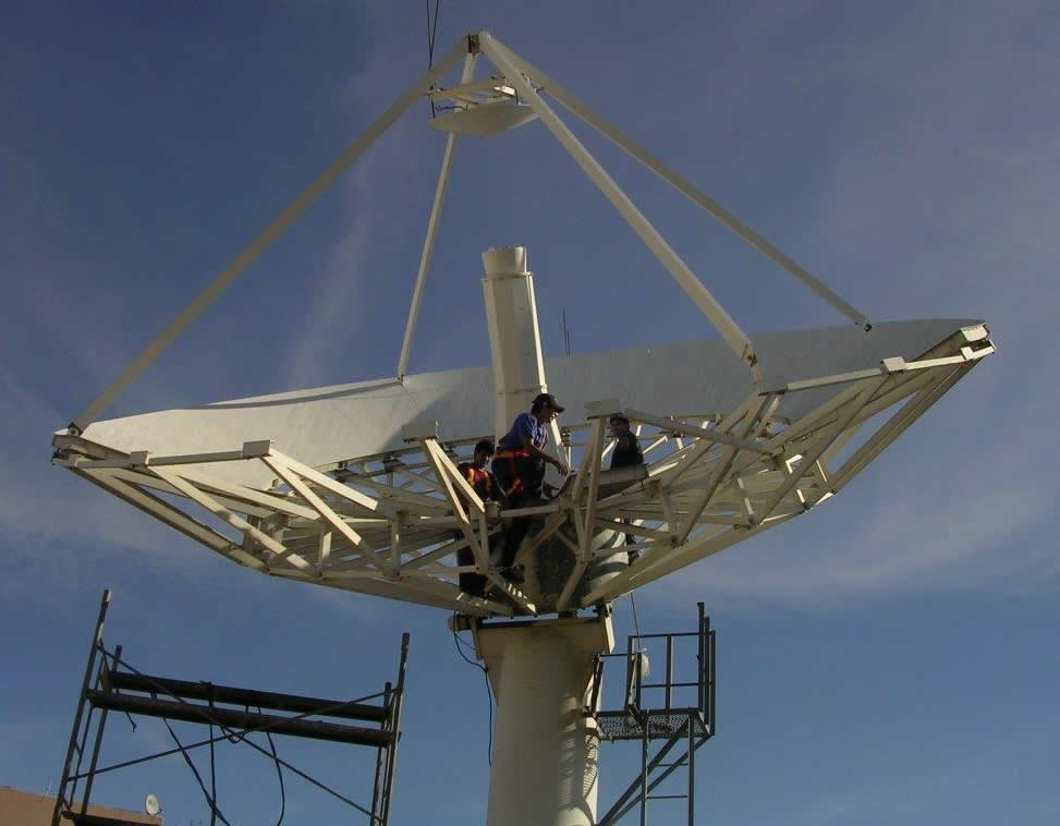 Montaje y desmontaje de Antenas Parabólicas